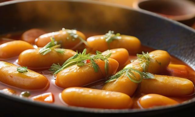 떡볶이 관련 이미지 - 떡볶이, 단순한 간식이 아닌 깊은 풍미를 담는 비법의 세계